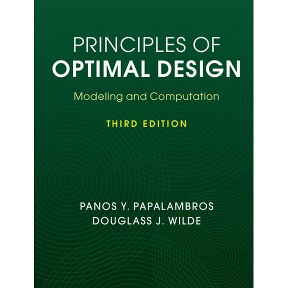 Principles of Optimal Design, (Hardcover)