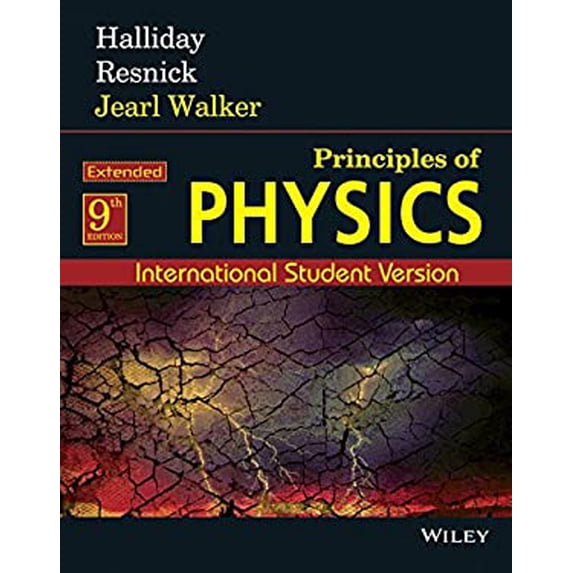 Pre-Owned Principles of Physics Extended, 9th Edition, ISV 9788126536047 Used