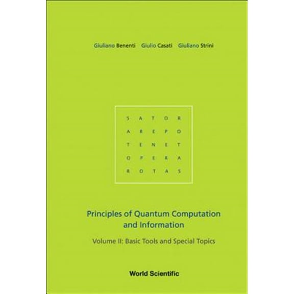 Pre-Owned Principles of Quantum Computation and Information - Volume II: Basic Tools and Special Topics (Paperback)