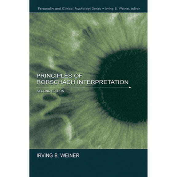 Pre-Owned Principles of Rorschach Interpretation (Hardcover) 0805842322 9780805842326