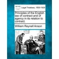 thumbnail image 1 of Principles of the English Law of Contract and of Agency in Its Relation to Contract. (Paperback), 1 of 1
