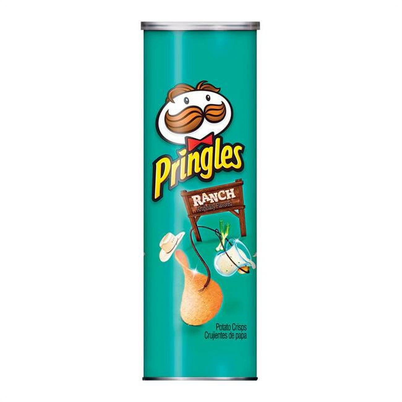 Pringles 5.5 oz Ranch Chips Canister pack of 14