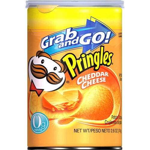 Pringles Cheddar Cheese Grab And Go
