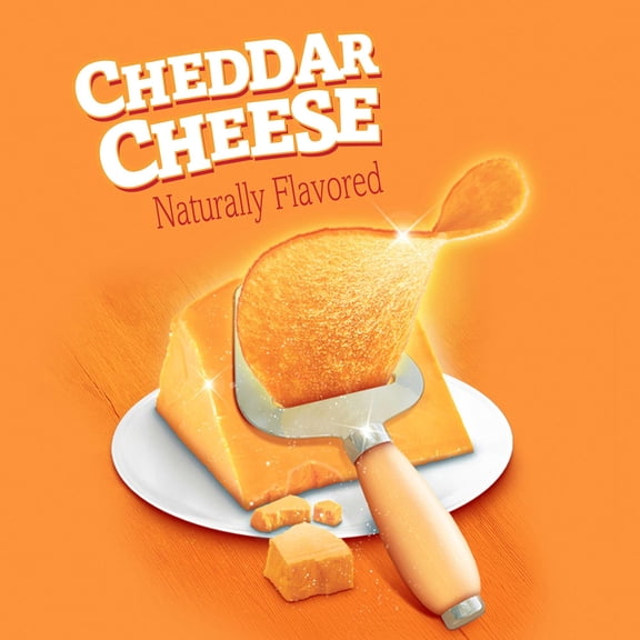 Pringles Cheddar Cheese Potato Crisps 14 Pack Family Case, Savory Cheesy Snack, 5.5 oz Cans