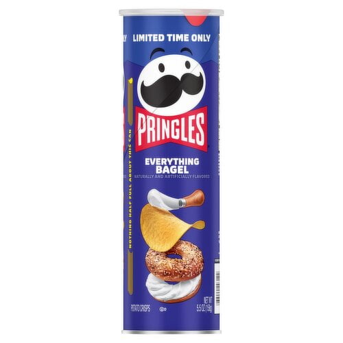 Pringles Core Can Everything Bagel 5.5 oz