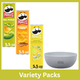 thumbnail image 1 of Pringles Dill Pickle (5.5 oz) & Cheddar Cheese (5.5 oz) & Elote Mexican Street Corn (5.5 oz) Variety Pack with Bowl by OMA, 1 of 7