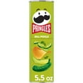 thumbnail image 1 of Pringles Dill Pickle Potato Crisps Chips, Lunch Snacks, 5.5 oz Canister, 1 of 11
