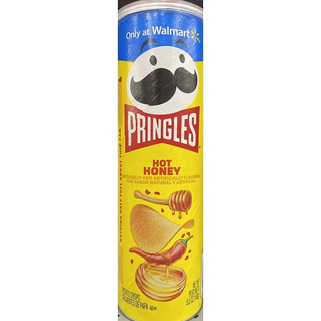 Pringles HOT HONEY Flavored Potato Chips Snack Crisps LIMITED EDITION 5