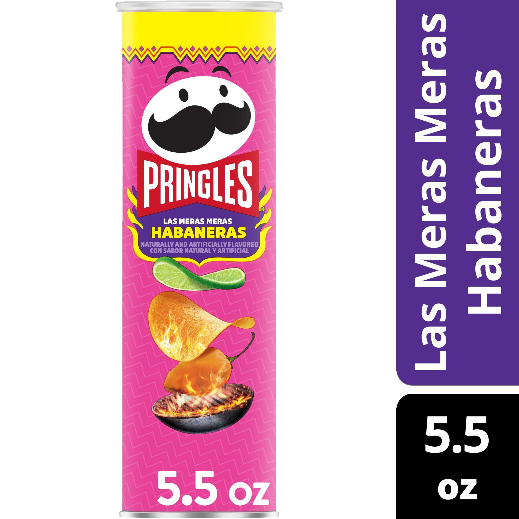 Pringles Las Meras Meras Habaneras Potato Crisps, Soy/SoybeanFree, 5.2