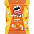 thumbnail image 1 of Pringles Mingles Cheddar and Sour Cream Puffed Snacks 2 oz - Pack of 2, 1 of 5