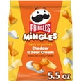 thumbnail image 1 of Pringles Mingles Cheddar and Sour Cream Puffed Snacks, Cheese Puffs, 5.5 oz, 1 of 10