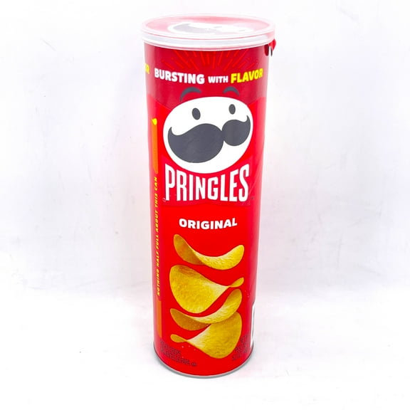 Pringles Original Potato Crisps Chips, Lunch Snacks, 5.2 oz Canister