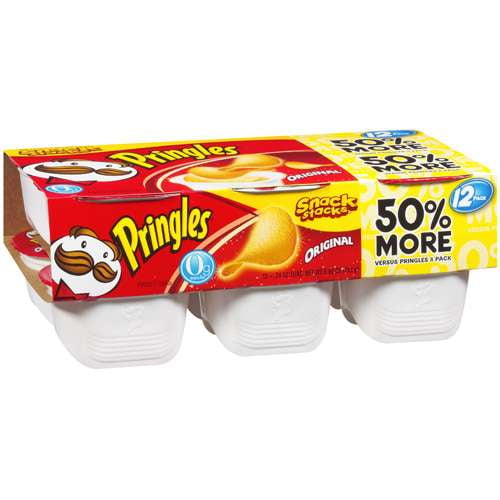 Pringles Original Snack Stacks, 8.88 Oz., 12 Count