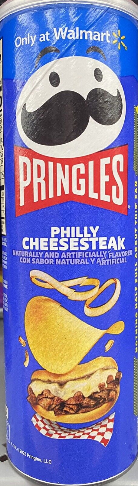 Pringles PHILLY CHEESESTEAK Flavored Potato Chips Snack Crisps LIMITED ...