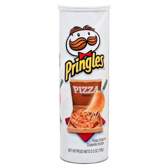 Pringles Pizza Flavor Potato Crisps 5.5 oz. Can (1 Pack)