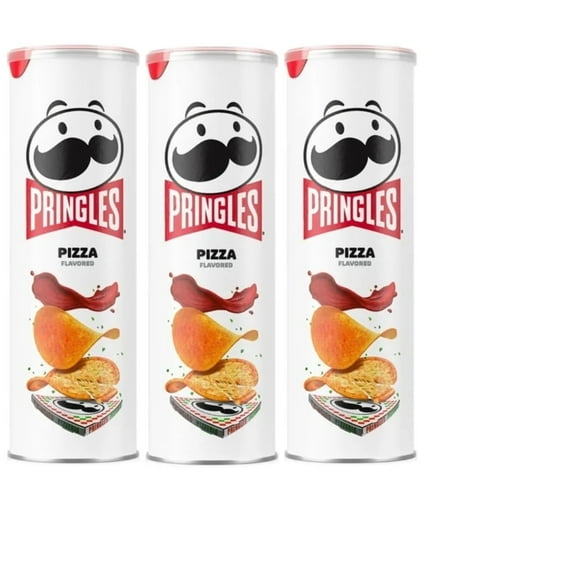 Pringles Pizza Flavored Potato Crisps Chips - 5.5oz 3pk