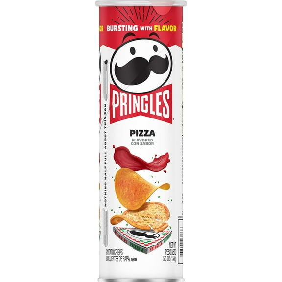 Pringles Pizza Potato Crisps Chips, 14 Count