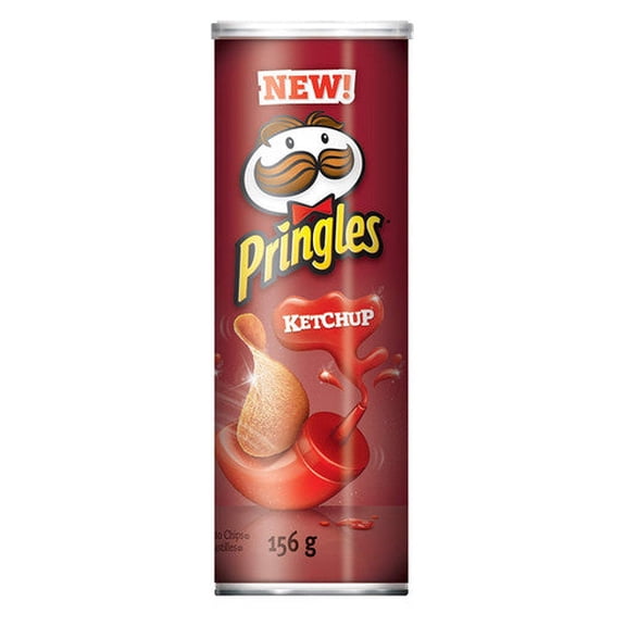 Pringles Potato Chips, Ketchup, 156 grams/5.50oz