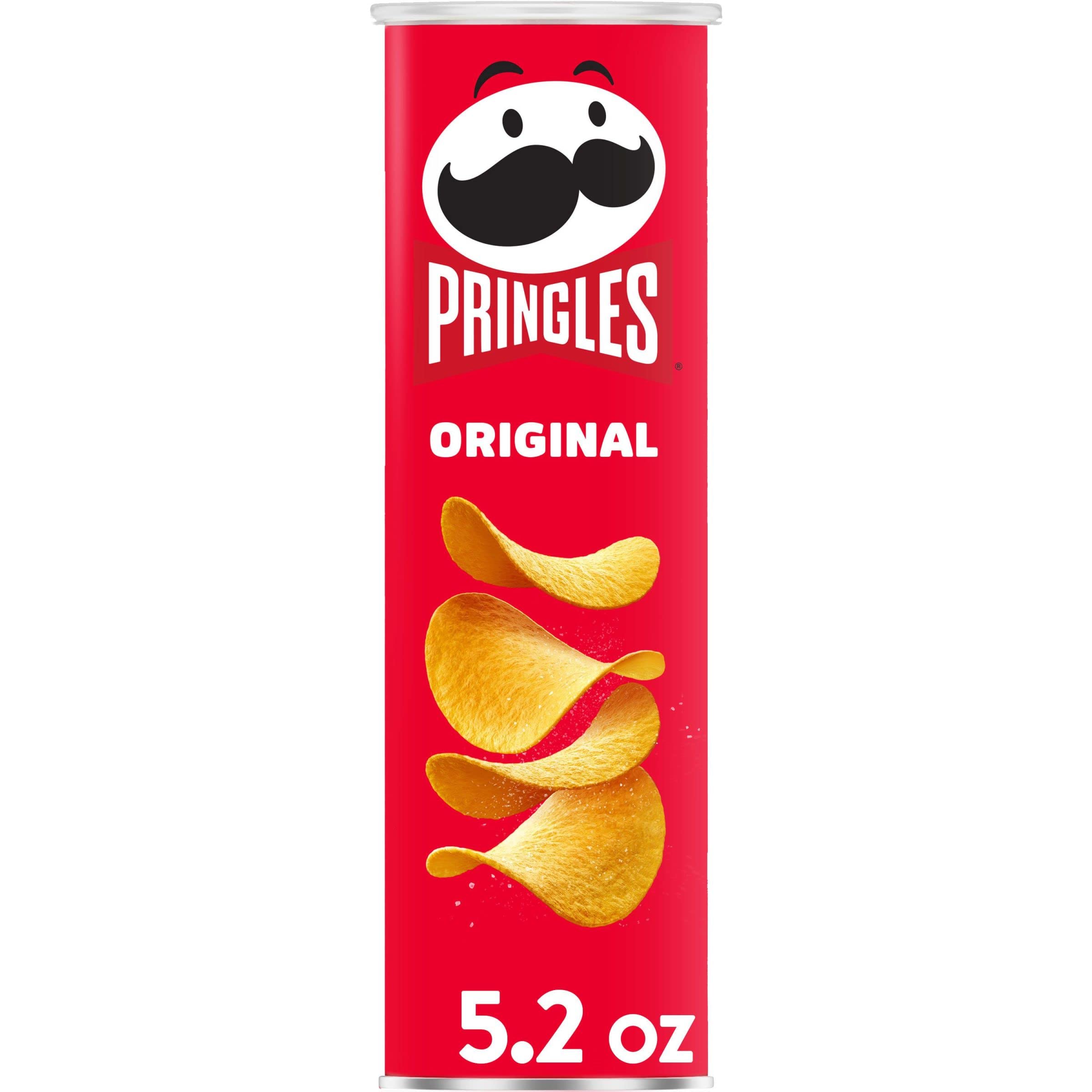 Pringles Potato Crisps Chips Lunch Snacks On The Go Snacks Original 