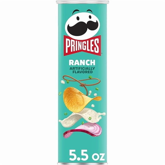 Pringles Ranch Potato Crisps, 5.5 oz