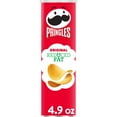 thumbnail image 1 of Pringles Reduced Fat Original Potato Crisps Chips, Lunch Snacks, 4.9 oz Canister, 1 of 10