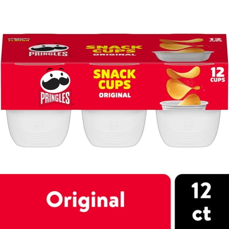 Pringles® Snack Cups Original Snack Cups Potato Crisps Chips