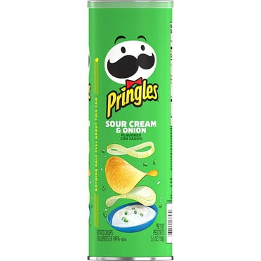 Pringles Sour Cream & Onion Potato Crisps Large, 5.5 Oz, Count 1 - Chips