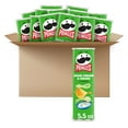 thumbnail image 1 of Pringles Sour Cream and Onion Potato Crisps Chips, Lunch Snacks, 14 Count, 1 of 6