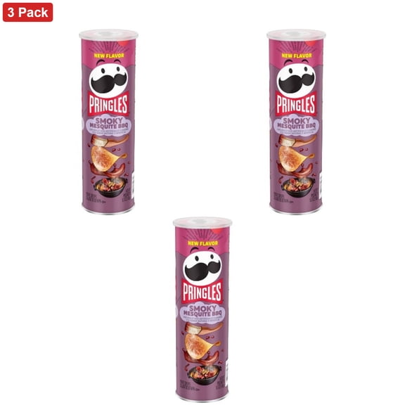 Pringles Super Stack Smoky Mesquite BBQ Potato Crisps Chips - 5.5oz