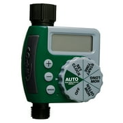 Prinkler Timer, Programmable Water Timer for Garden Hose, Soaker Hose Timer with Rain Delay/Manual Watering, Digital Irrigation Timer System for Lawns, 1 Outlet