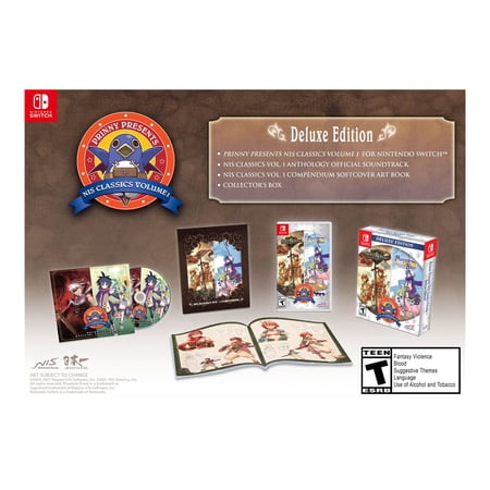 Prinny Presents NIS Classics Volume 1 - Deluxe Edition - Nintendo Switch, Nintendo Switch Lite