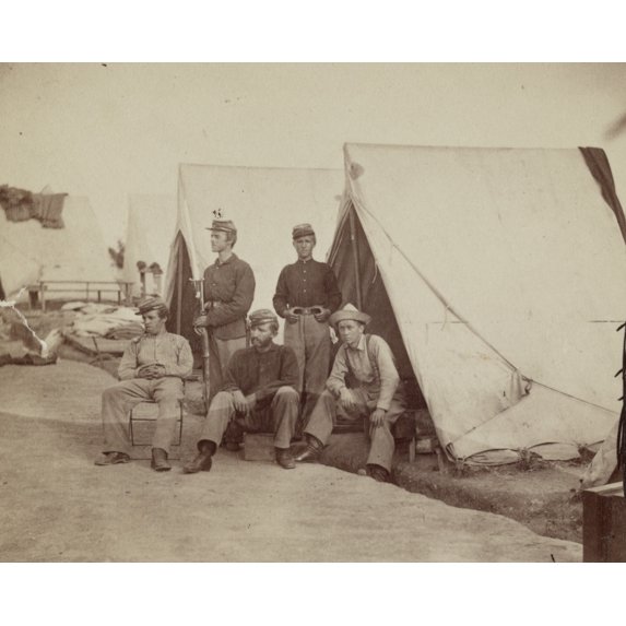 Print: 22d New York State Militia Near Harpers Ferry, Va., 1861 I.E.1862