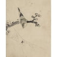 thumbnail image 1 of Print: A Bird Perched On A Tree Branch With Blossoms, Watching A Spider On, 1 of 4