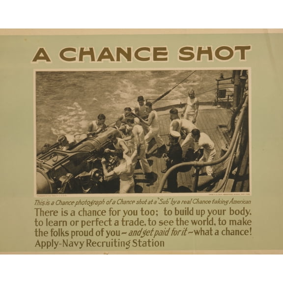 Print: A Chance Shot This Is A Chance Photograph Of A Chance Shot At A Sub