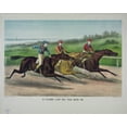 thumbnail image 1 of Print: A Close Lap On The Run In, 1886, 1 of 4