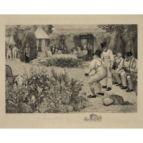 Print: A Day In The Country, 1904