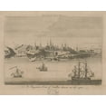 thumbnail image 1 of Print: A Perspective View Of Quebec Drawn On The Spot, circa 1750, 1 of 4