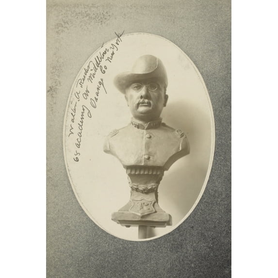Print: A Three-Quarter View Bust Representation Of President Roosevelt In