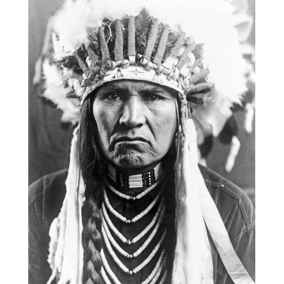 Print: A Typical Nez Perce, 1910