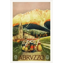 Print: Abruzzo, 1920