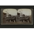 thumbnail image 1 of Print: Across The Sunken Gardens W. To The Stately Obelisks Of The Mines, 1 of 4