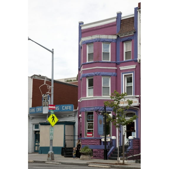 Print: Adams Morgan Is A Culturally Diverse Neighborhood In NW