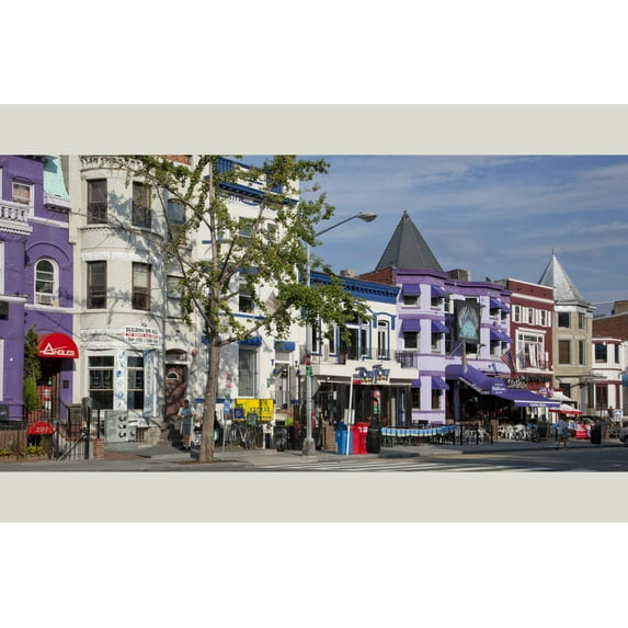 Print: Adams Morgan Is A Culturally Diverse Neighborhood In NW