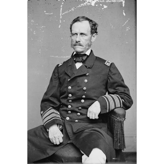 Print: Adm. John A. Dahlgren, circa 1855