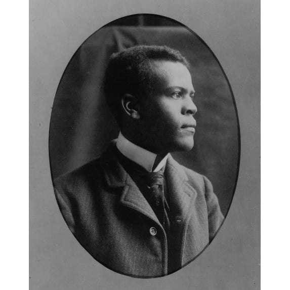 Print: African American Man, Facing Right, View 2, 1899
