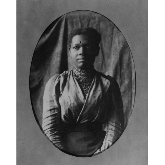 Print: African American Woman, Facing Front, View 4, 1899