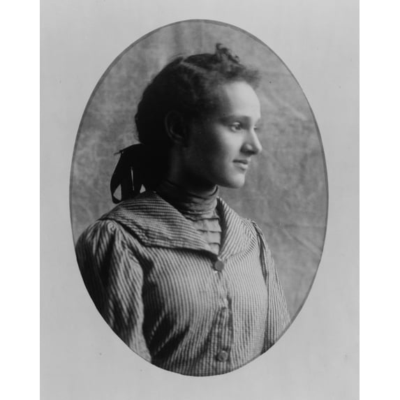 Print: African American Woman, Facing Right, View 1, 1899