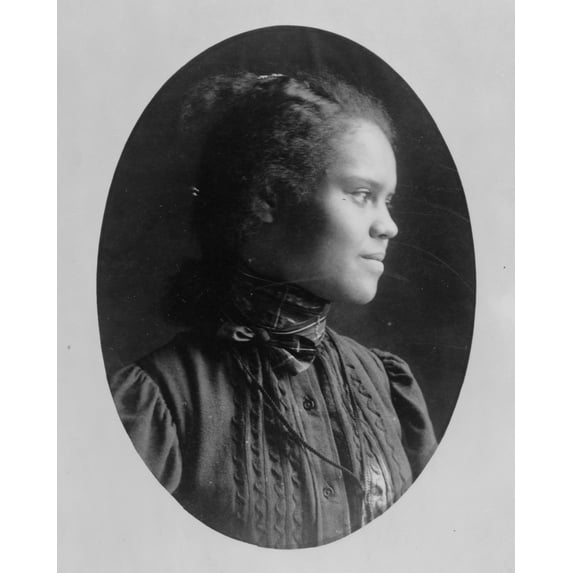 Print: African American Woman, Facing Right, View 9, 1899