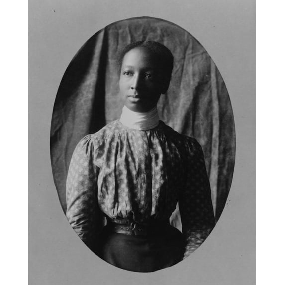Print: African American Woman, Facing Slightly Left, View 1, 1899