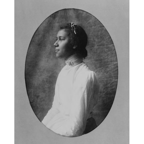 Print: African American Woman, Left Profile, View 7, 1899